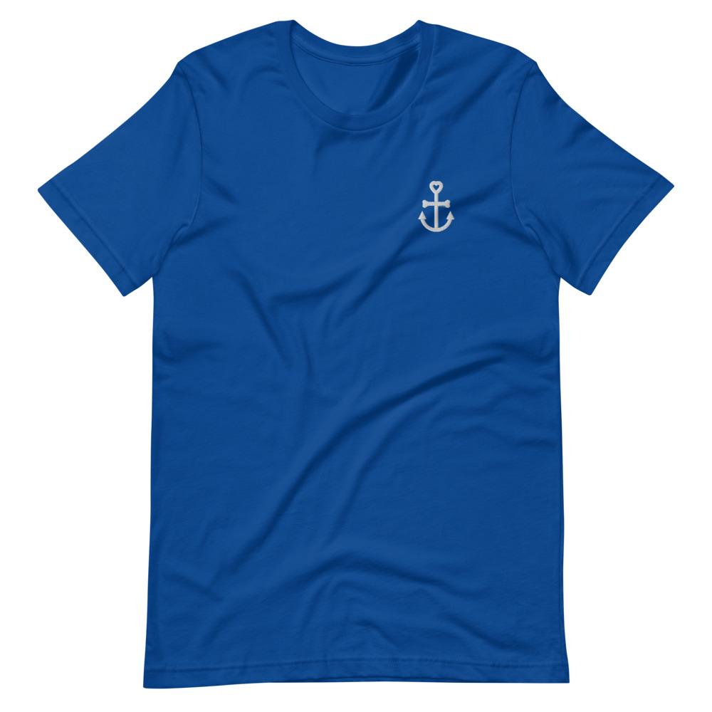 Kurzärmeliges Unisex-T-Shirt Classic Anker - Fibi & Karl