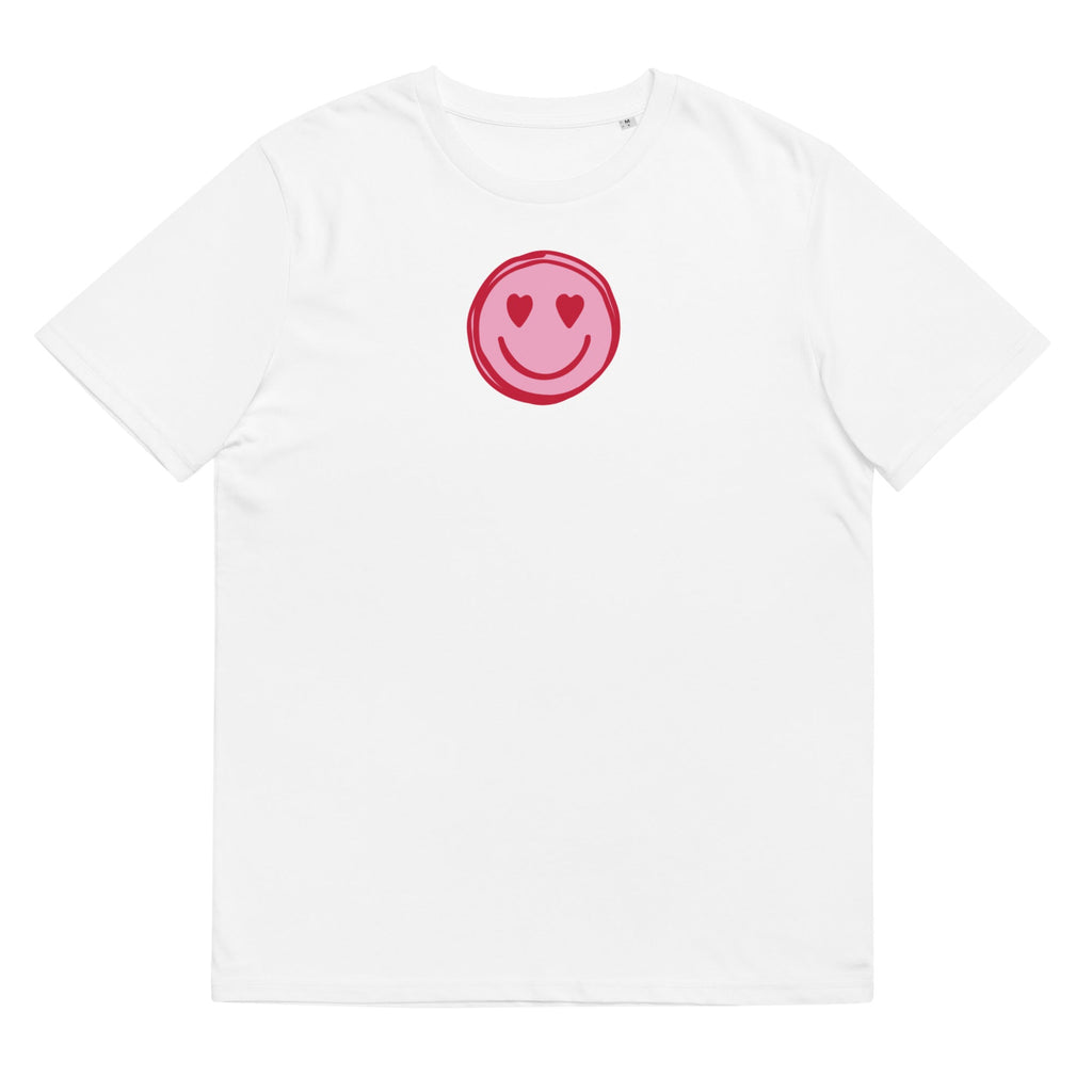 Happy Hearts Unisex-Bio-Baumwoll-T-Shirt - Fibi & Karl
