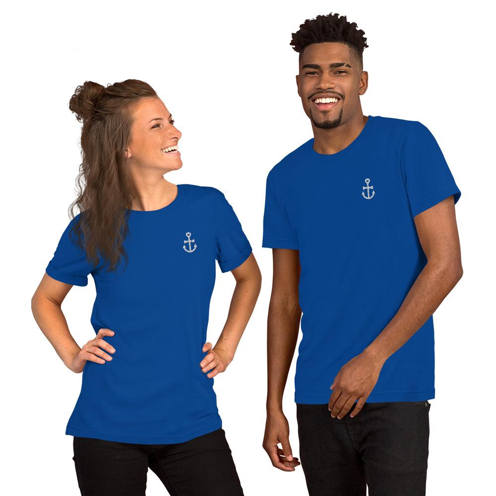 Kurzärmeliges Unisex-T-Shirt Classic Anker - Fibi & Karl